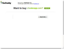 Tablet Screenshot of cheaterapp.com